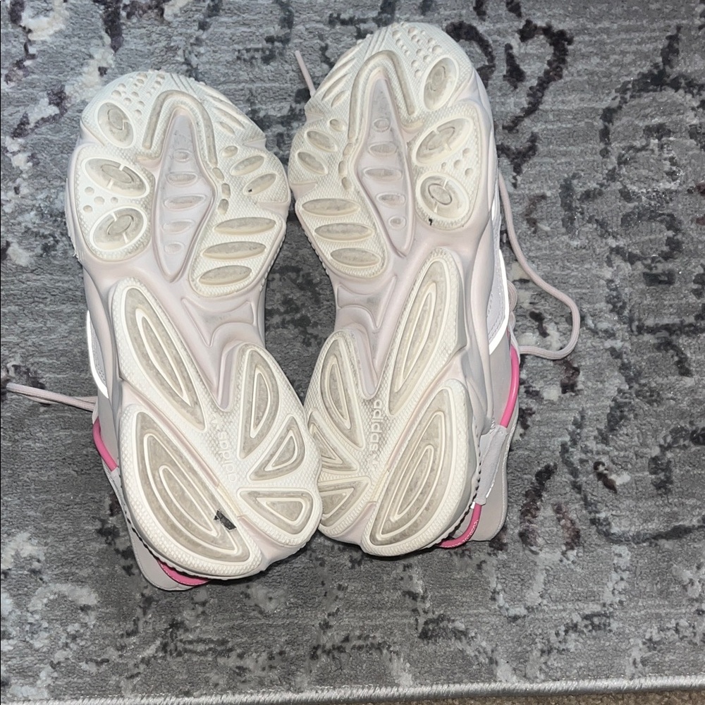 adidas White and Pink Men’s Sneakers - Picture 7 of 9